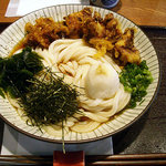 農家乃粉や讃岐うどん 櫻子 - 「かしわぶっかけうどん（冷）」780円