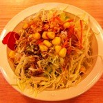 松屋 - 定食のサラダ