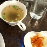 喫茶キャロル - スープと浅漬け