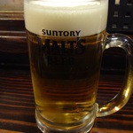 風来坊 - 生ビール（モルツ）：５３０円