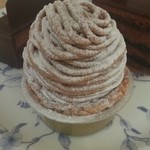 週末限定モンブラン