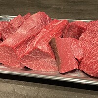 窯焼きステーキ 福田 - 今日は宮崎牛　シャトーブリアン　フィレ　イチボ　ランプ