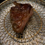 北海道焼肉 北うし - 知床和牛サガリ厚切り