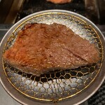 北海道焼肉 北うし - 知床和牛サガリ厚切り
