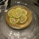 北海道焼肉 北うし - スダチ冷麺