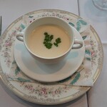 セサミ - リンゴの冷製スープ✨