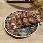 広島ホルモン・冷麺・元祖たれ焼肉 肉匣 - ねぎねぎタン