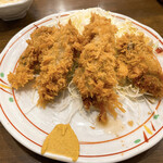 巣鴨ときわ食堂 - 【2021年12月】カキフライ＠1,050円、アップ。