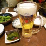 ちゃんこ道場 - 生ビール