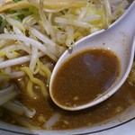 らぁ麺　あんど - エッジの利いた塩辛くも円やかなスープ！