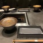 北海道焼肉 北うし - セッティング