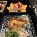 星のや京都 - クエの焼物