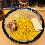 濃厚味噌ラーメンジム 味噌のジョー - 「北海道味噌バターコーンラーメン」850円税込み♪