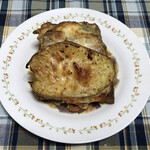 ブーランジェリー スドウ - ローストチキンとキタアカリのタルティーヌ