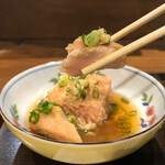 Nihonshu Ba- Kakuuchi - 鮭の焼漬け