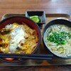 Kuruma Udon - 親子丼セット（小たぬきうどん・６１０円）