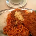 スパゲッティ定食