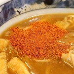 やぶ福 - カレーそば(カスタマイズ)