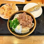 情熱うどん わらく - 全部で870円税込って安ない(^^)セルフちゃうよ