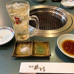 焼肉井とう - セッティング