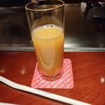 ステーキハウス ケルン アネックス - オレンジジュース