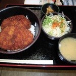 南条サービスエリア（上り線）フードコート - 福井式ソースカツ丼セット　780円