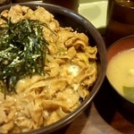 丼達 - 丼達　豚丼（てりやきにんにく・超人）