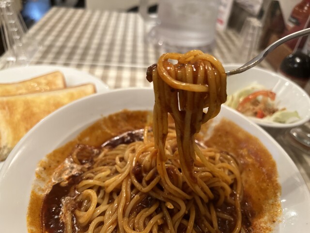 閉店】自家製麺ミートソースパスタ専門店 スリーミート 南森町店