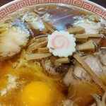 中華そば えもと - 月見中華そばアップ