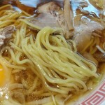 中華そば えもと - 麺の感じ