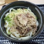 道の駅 滝宮 - 肉うどんです