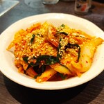 ホルモンたにさき - きょれがNAMAキムチな。㌍消してくれそうだべ？！