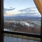 ふらのワインハウス - 席からの景色