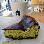 My Home Coffee, Bakes, Beer - ■抹茶とあずきのチーズケーキ