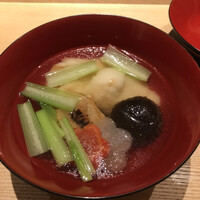 日本料理　「十二颯」 ヒルトン東京 - お雑煮