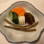 鰻はし本 - お漬物