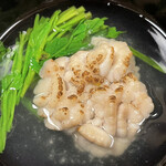 鰻はし本 - 白子とせり碗