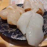 俺の魚を食ってみろ!!  - ホタテ　ヤリイカ　つぶ貝