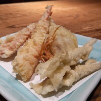 蕎麦懐石 無庵 - 天ぷら