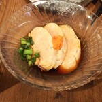 金町製麺 - あん肝ポン酢