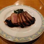 はこだてビール - 鴨のステーキ 税込750円
