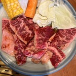 牛苑 - 焼肉定食