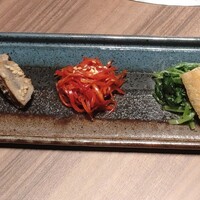 焼肉うしごろ 銀座店 - 季節のナムル盛り合わせ
