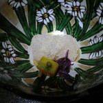 南京･有馬煮、もって菊を添えて