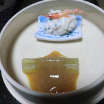 つる幸 - 蕗白煮・このわた掛け、白和え