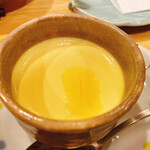 炭火割烹とも - プリン