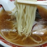 支那ソバ かづ屋 - 麺