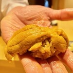 鮨 とかみ - 2021.12.  紫雲丹