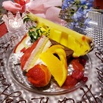 全席完全個室 鉄神dining - フルーツ盛り合わせ