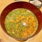 鮨 とかみ - 2021.12.  アラ汁